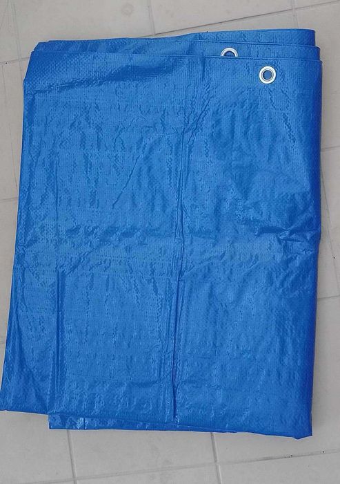 Lona Impermeável Azul – 1,9x2,9 m – Proteção Exterior – 120g/m2