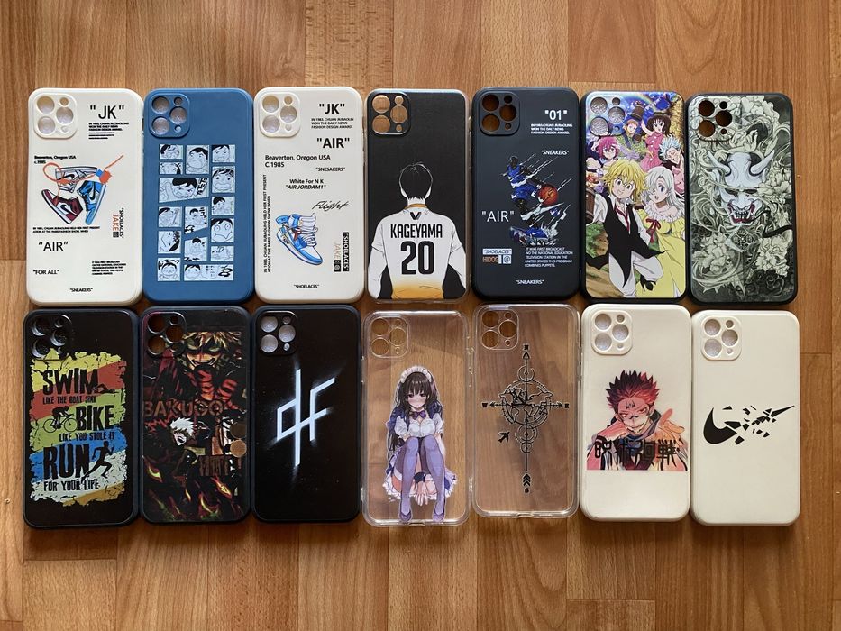 28 чехлов для Iphone 11 Pro Max (цена за все)