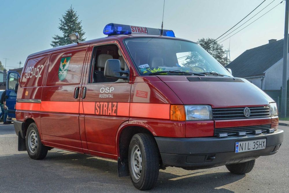 VOLKSWAGEN TRANSPORTER, samochód specjalny, pożarniczy