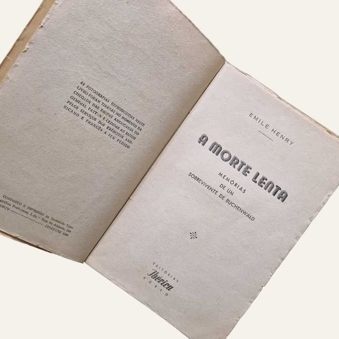 A Morte Lenta - Memórias de Um Sobrevivente de Buchenwald