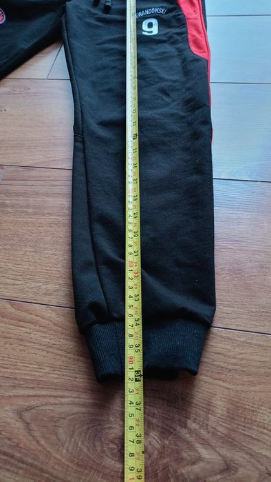 Zestaw spodnie dresowe bluza gangs Lewandowski r. 164
