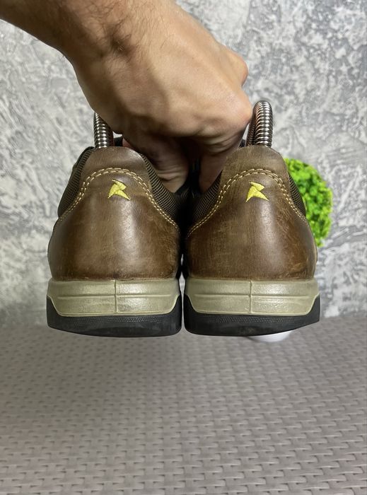 Ecco gore-tex ботинки 41 размер кожаные коричневые оригинал