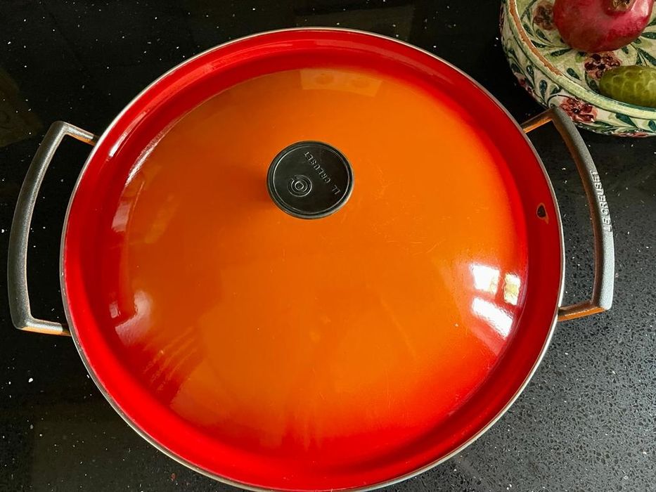 Le Creuset Orange Wok