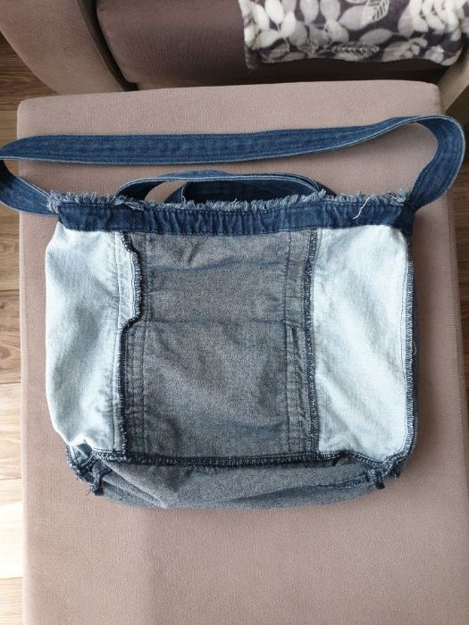Super dziewczęca torba jeansowa Zara stan bdb 50%