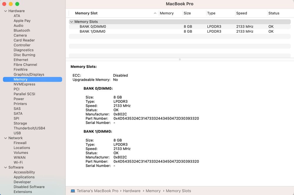 MacBook Pro 13" (2017) • 16GB RAM • 256GB SSD • Bardzo dobry stan
