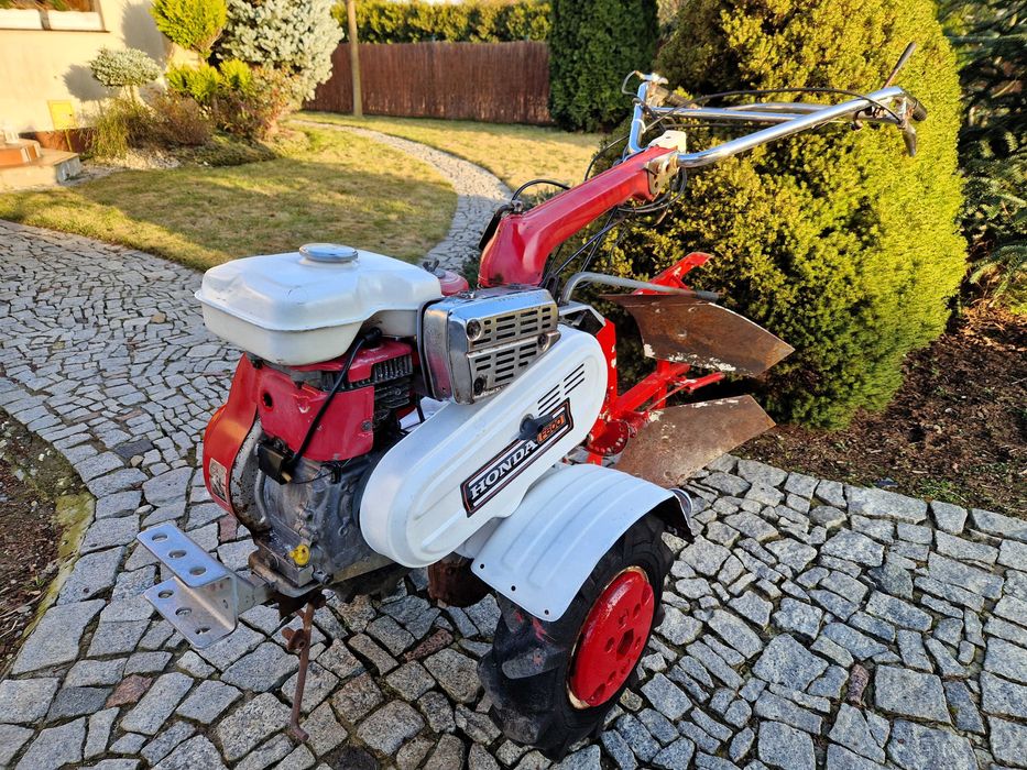 Dzik traktorek jednoosiowy ciągniczek HONDA F600 pług obrotowy!