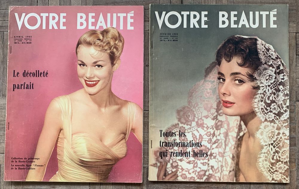 Revistas votre beaute 1955