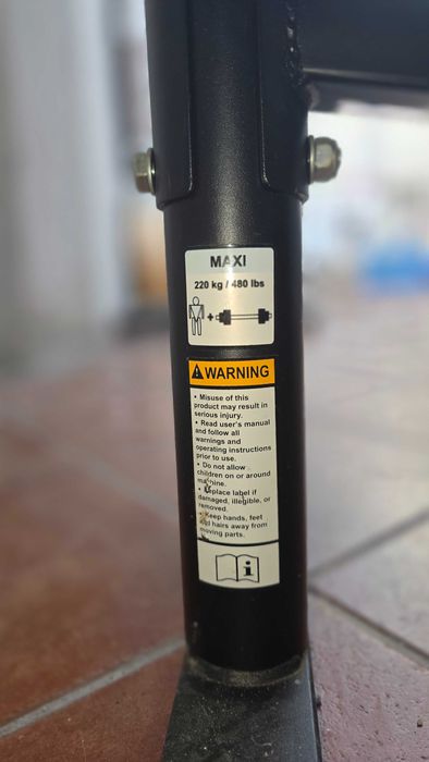 Banco musculação Domyos Bm 490