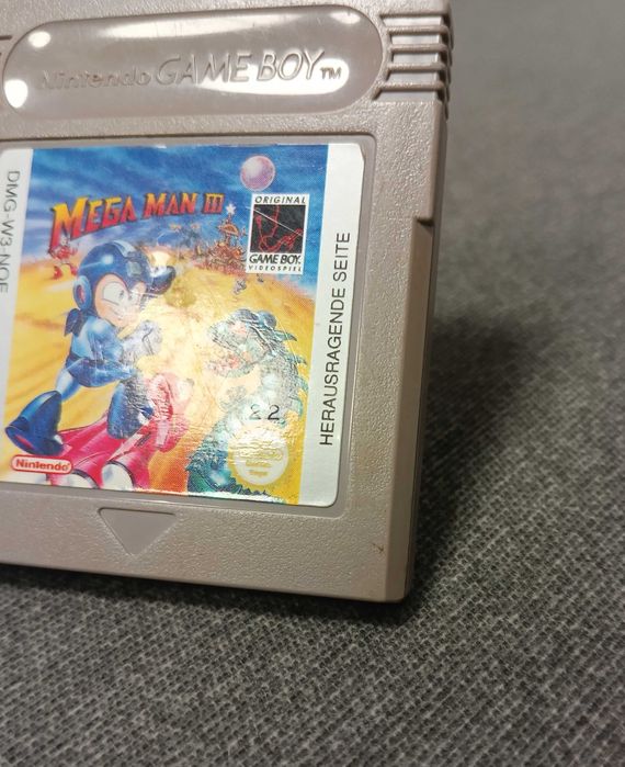 Mega Man 3 Gameboy Nintendo Rarytas