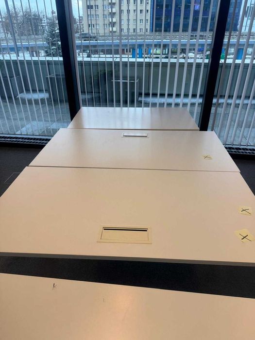 Biurko 160x80 białe stół biurka stoły biuro dom szkoła praca zdalna