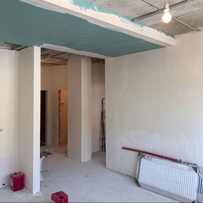 Шпаклевка , штукатурка, гипсокартон