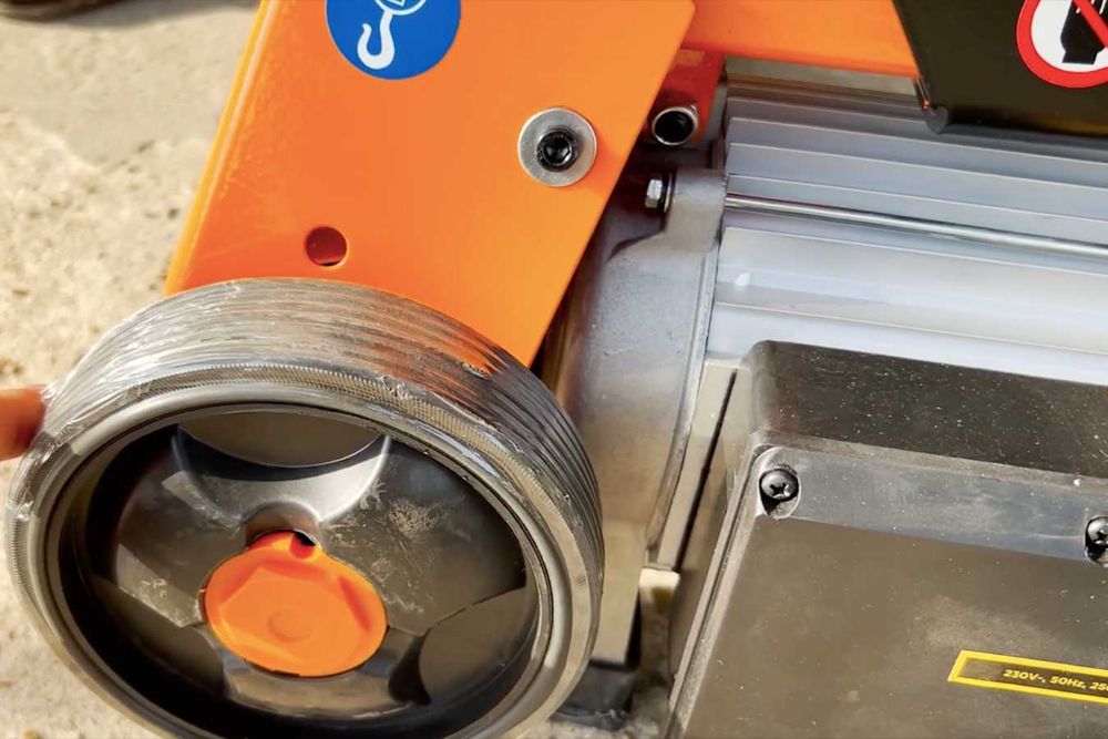 Дровокол 7 тон Kraftsdele новий електричний гідравлічний