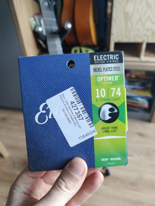 Harley Benton MultiScale-8 QBB gitara 8-strunowa