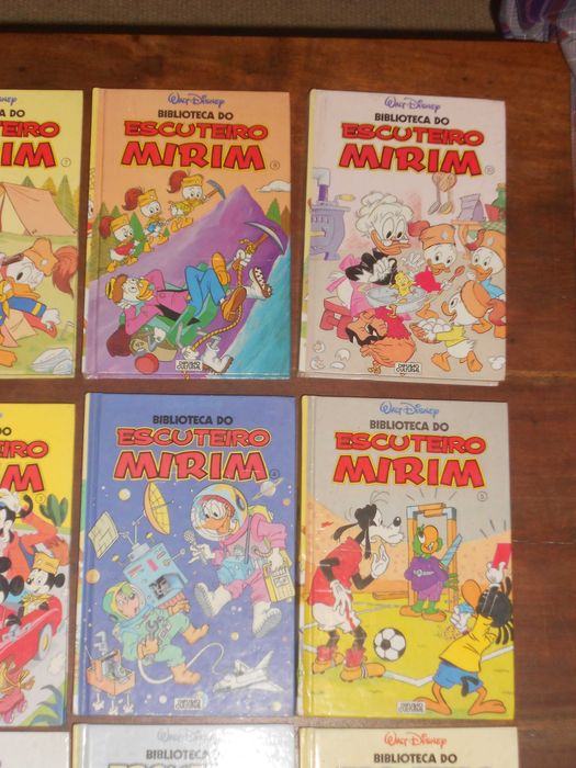 Biblioteca do Escuteiro Mirim diversos livros