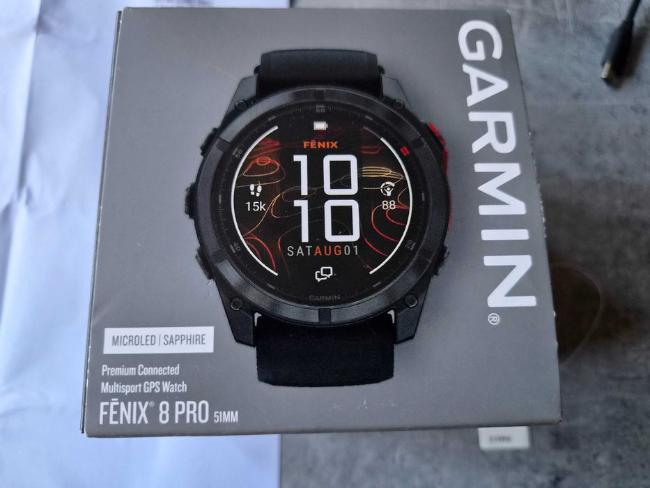 Garmin 8 Pro Microled na gwarancji Możliwa wysyłka