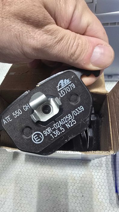 Pastilhas de Travão ATE Ceramic 330D Tras NOVAS