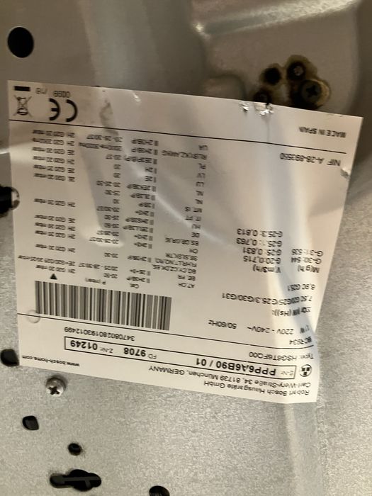 Płyta gazowa do zabudowy Bosch