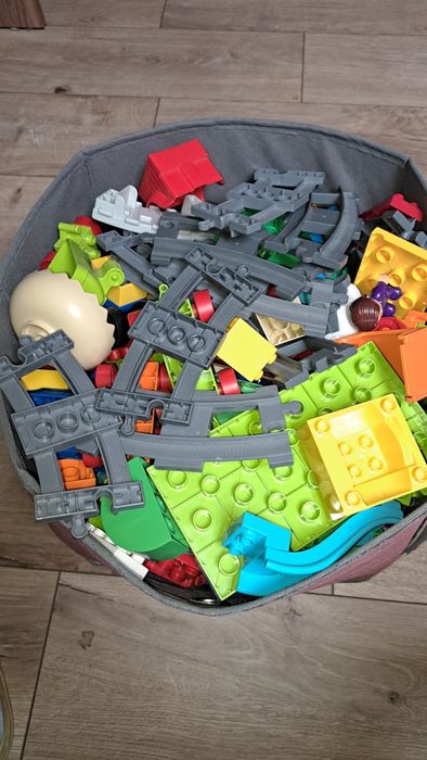 Pudło klockow lego duplo