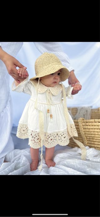 Сукня муслін на підкладці