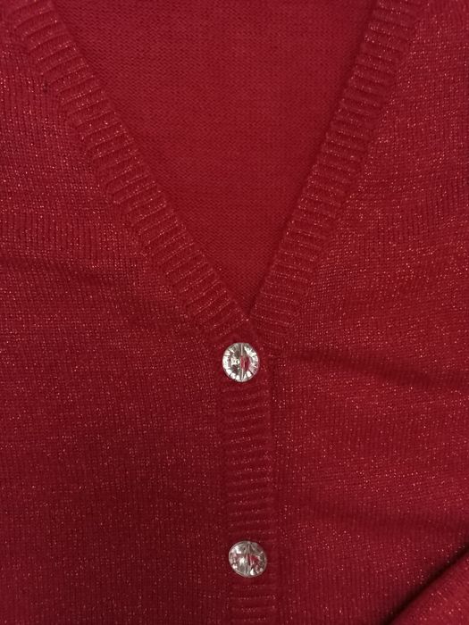 Czerwony sweterek KappAhl 146/152