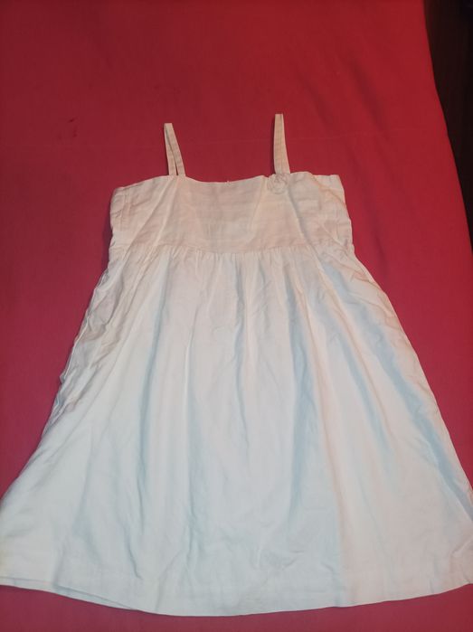 Vestido curto branco