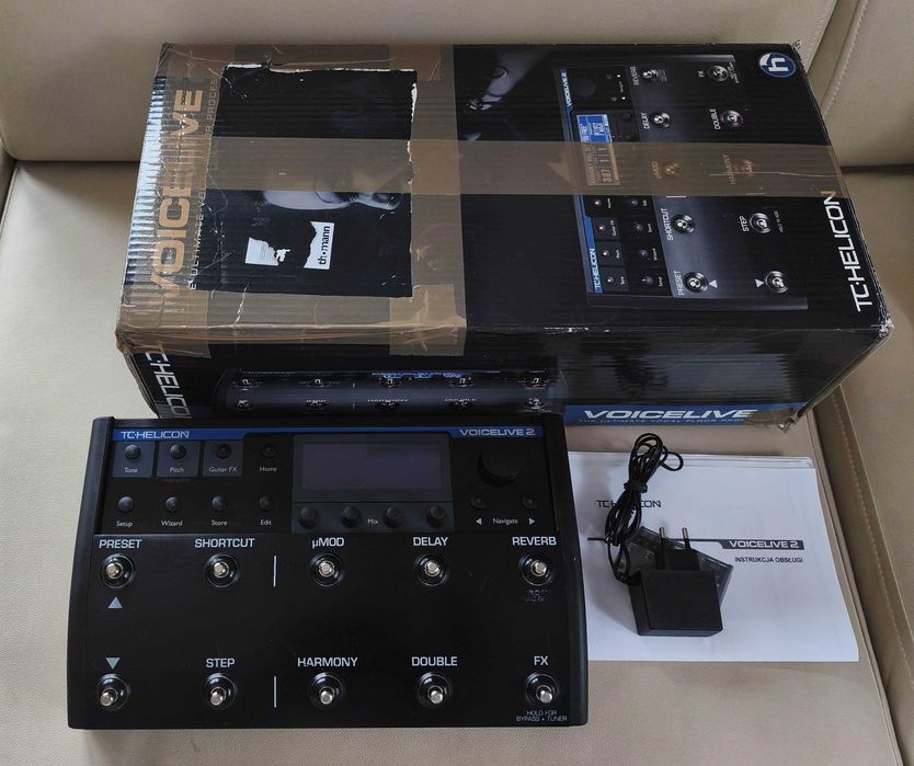 TC Helicon VoiceLive 2, Nowe oprogramowannie 1.5.11B156 Instrukcja PL