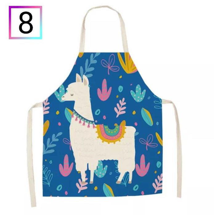 Fartuch kuchenny - motyw alpaka