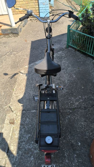 Велосипед з двигуном Sachs