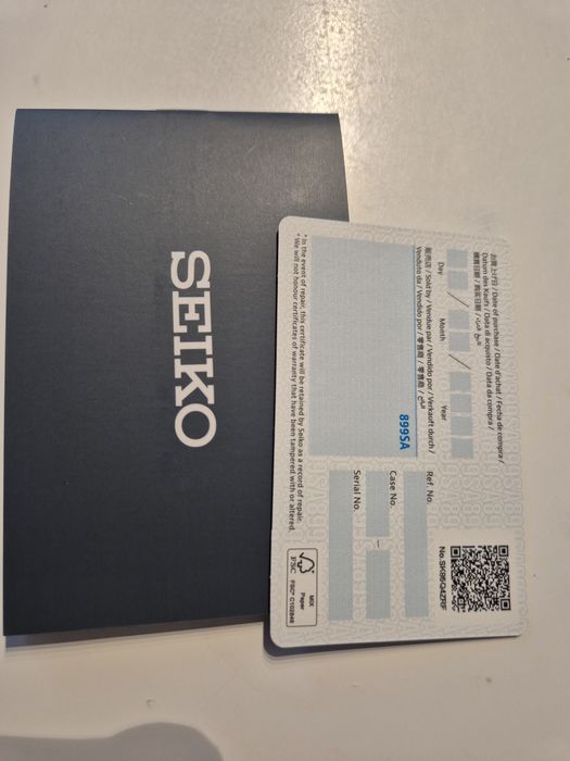 Zegarek Seiko SND187P1 Chronograph z Japonii