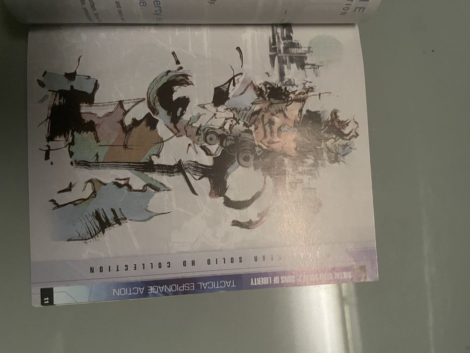 Manual jogo Ps3 Metal Gear Solid HD Collection