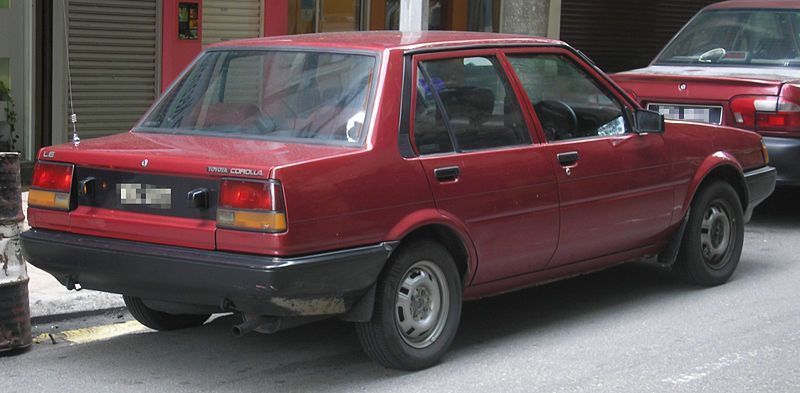 Espelho - Esquerdo / Direito - Toyota Corolla E80 ( 1983 / 1987 )