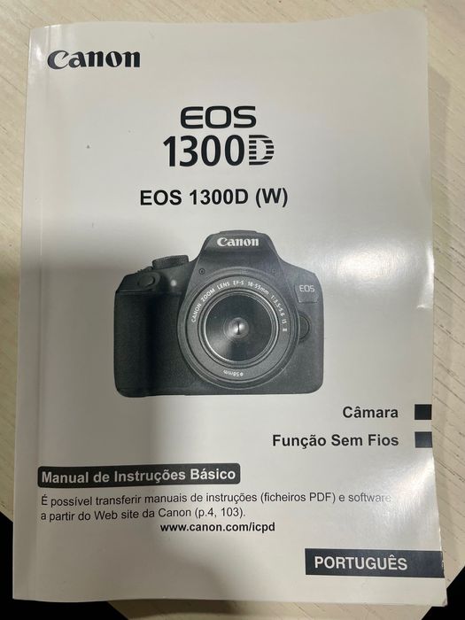 Maq. Fotográfica Canon EOS 1300D