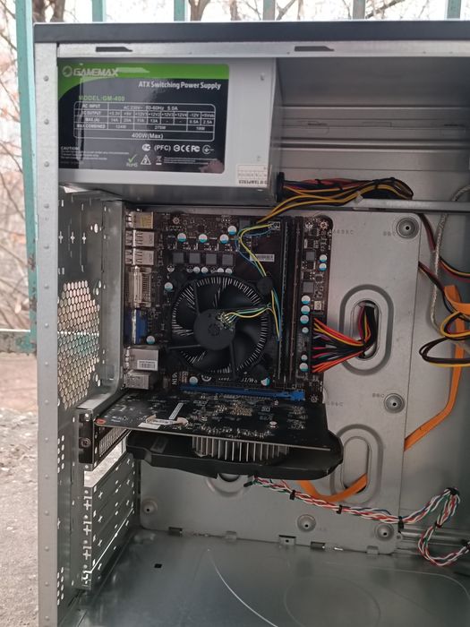 Игровой компьютер 1050ti i5 3470 SSD