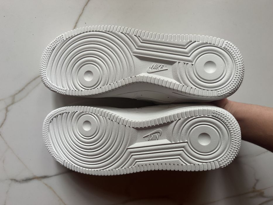 Białe buty sneakersy w stylu Nike Air Force 1 '07 – nowe!