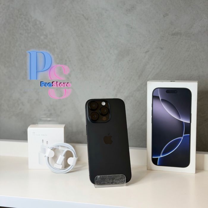 Apple iPhone 16 Pro 256GB Black Titanium | Bateria 99% | Sklep FV GW