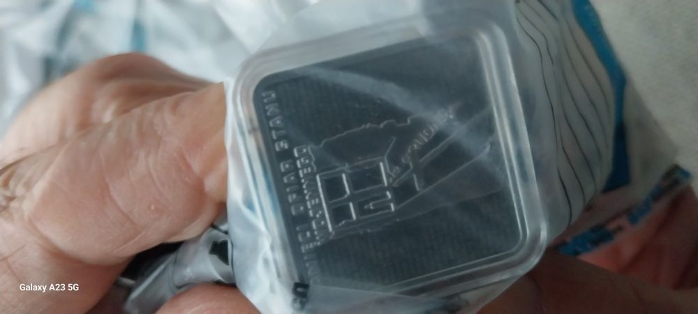 Moneta srebrna na zdięciu