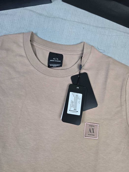 Męska koszulka tshirt Armani Exchange kolory krótki rękaw premium M-XXXL