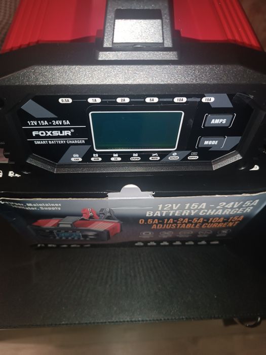 Зарядное устройство FOXSUR 15A.