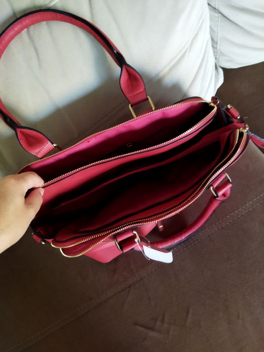 Nowa torebka damska czerwona ponadczasowa