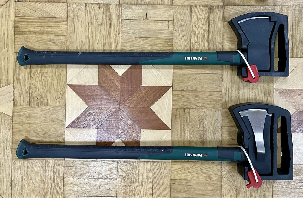 Топор-колун с обрезиненой ручкой 2кг PARKSIDE