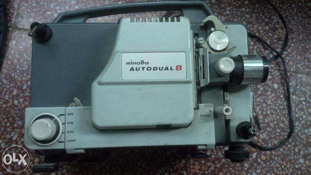 Projector antigo Minolta Antodual 8