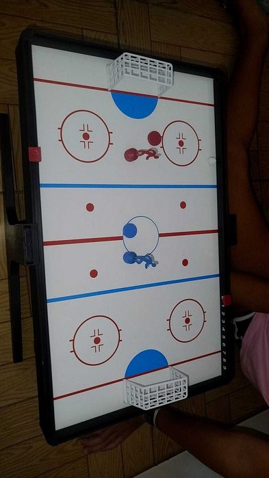 Jogo mesa de futebol e hoquei magnética