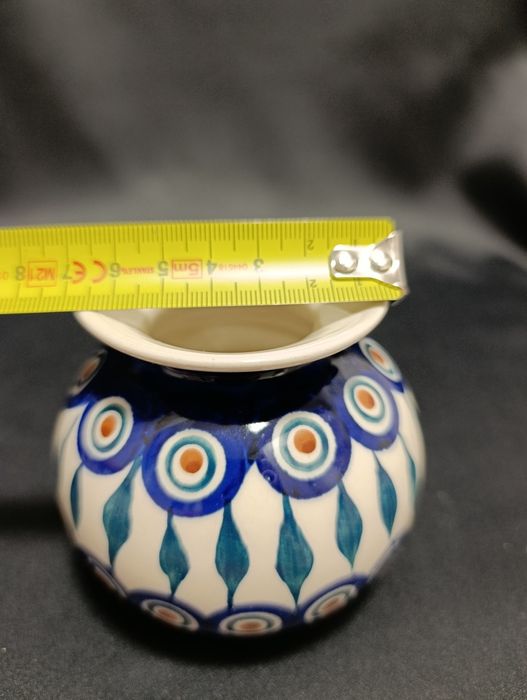 Wazonik mały  ceramika Bolesławiec