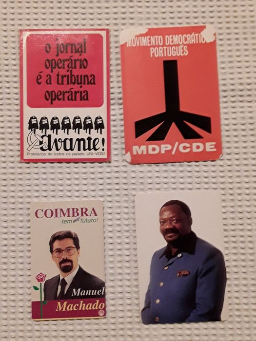 Calendários de bolso - Política (PSD, AD, PS, outros)