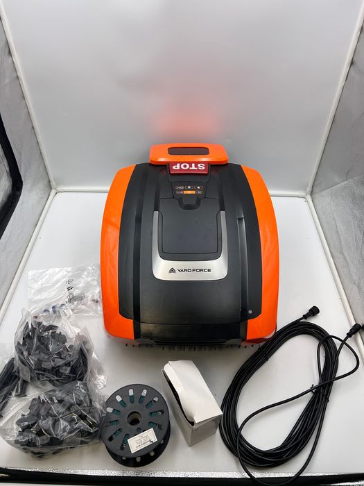 Robot koszący Yard force EasyMow szer. koszenia 16 cm NOWY NIGDY NIE KOSIŁ