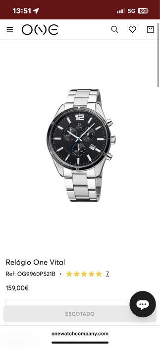 Relógio ONE Vital