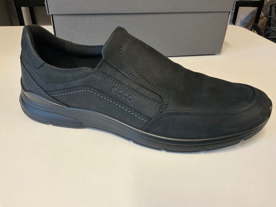 Buty męskie sneakersy  mokasyny Ecco Irving rozmiar 45 nubukowe