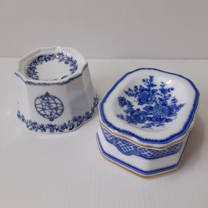 2 saleiros antigos Companhia das Índias