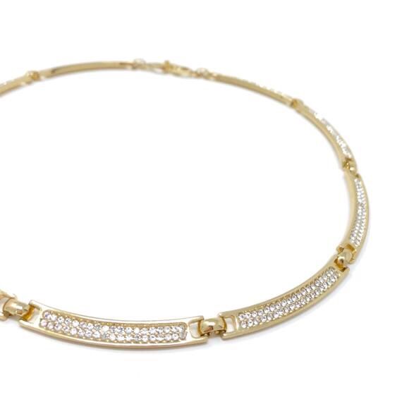 Christian Dior Винтаж 1980 Rhinestone Necklace КРИСТИАН ДИОР ожерелье