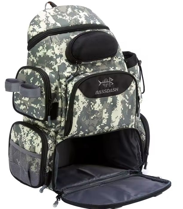 Bassdash plecak wędkarski na ryby jungle camo